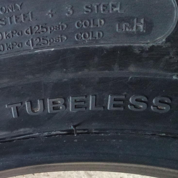 Tubeless - маркировка грузовых шин